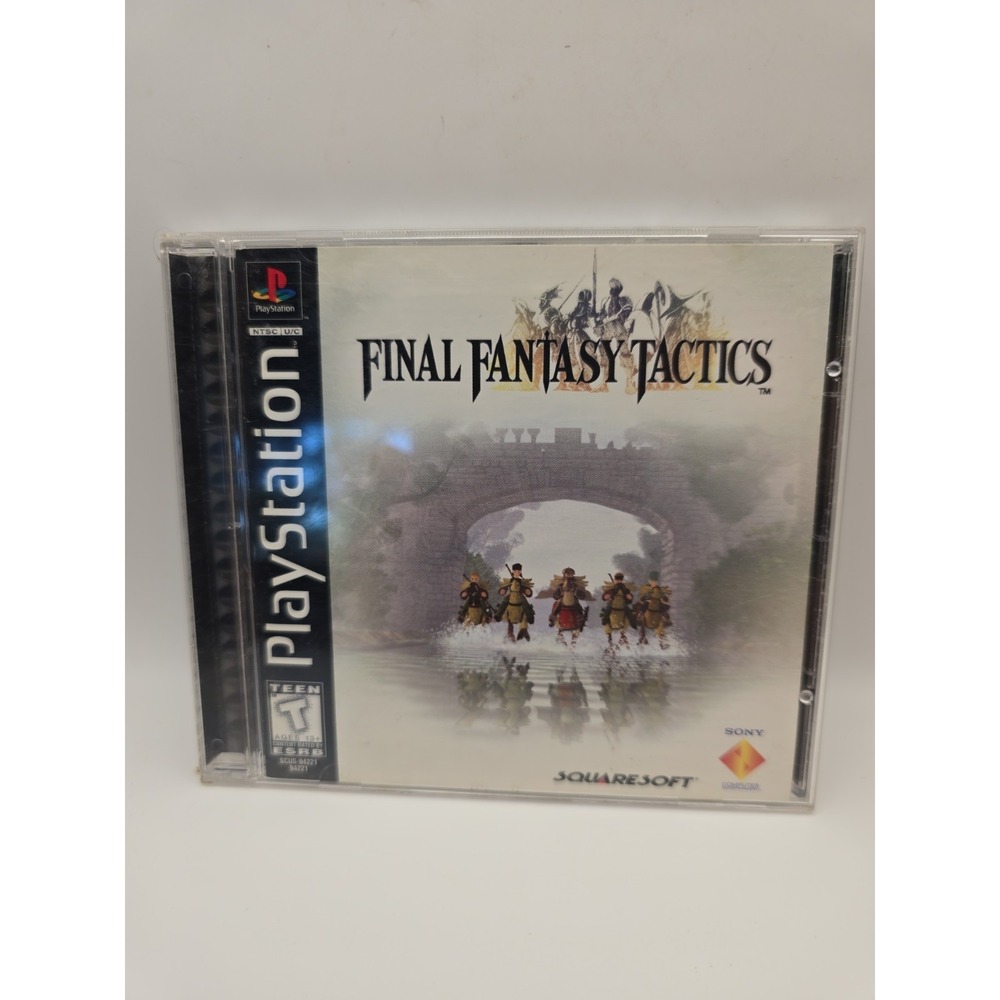 Final Fantasy Tactics PS1 Black Label North American Version